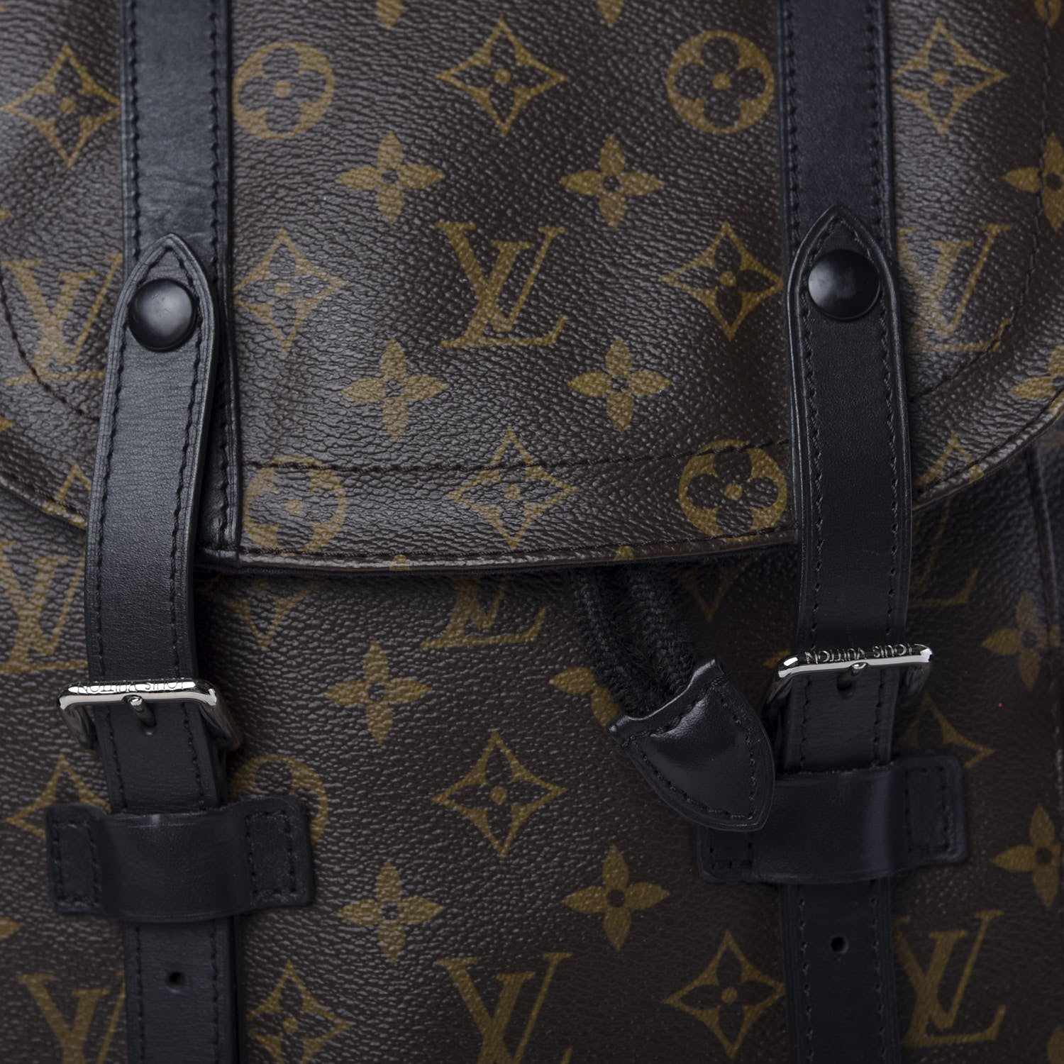 Louis Vuitton Monogram Macassar Christopher PM Backpack 10 of 12