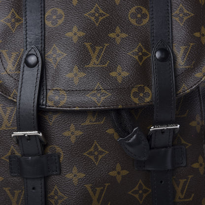 Louis Vuitton Monogram Macassar Christopher PM Backpack 10 of 12