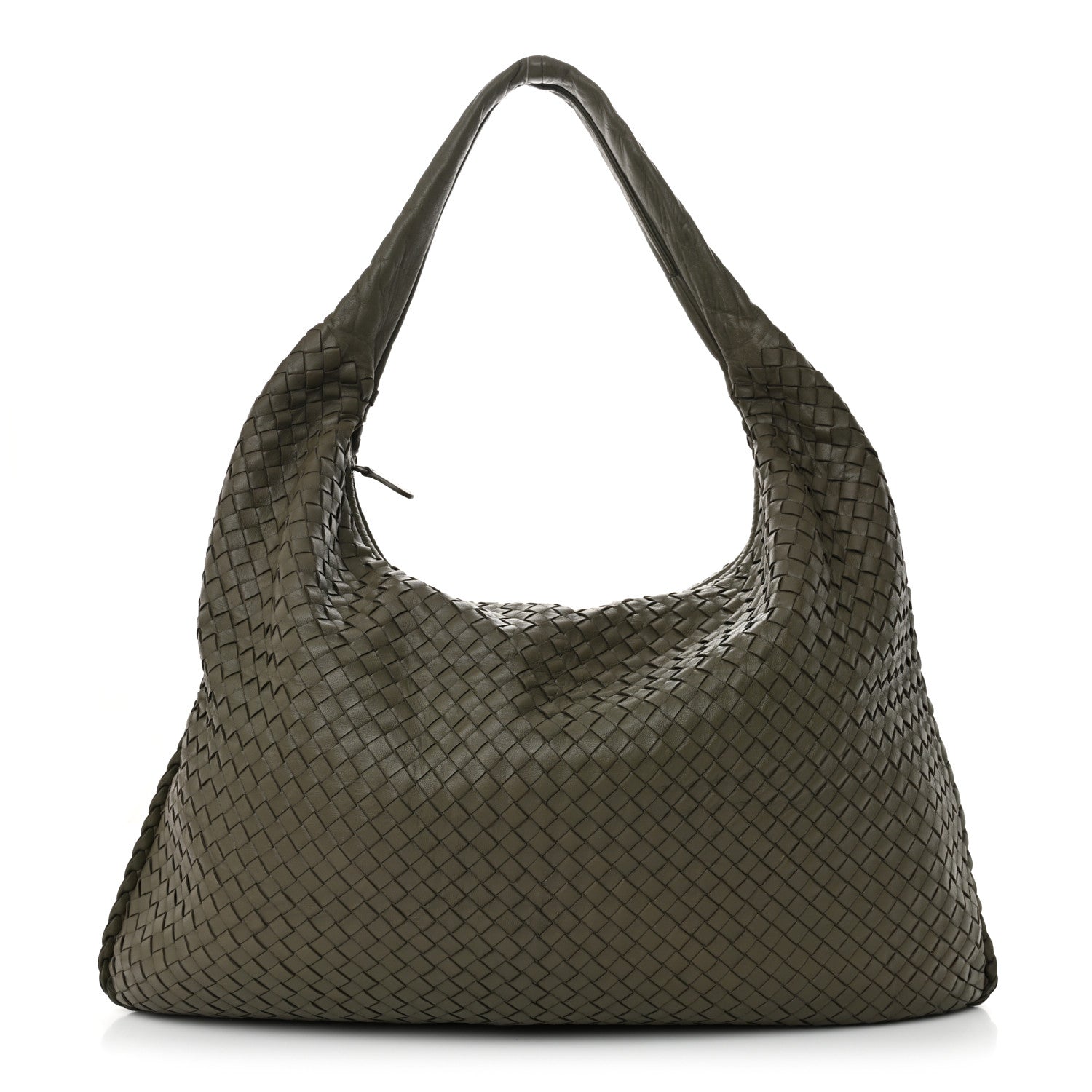 Bottega Veneta Nappa Intrecciato Large Veneta Hobo Fume 1 of 16