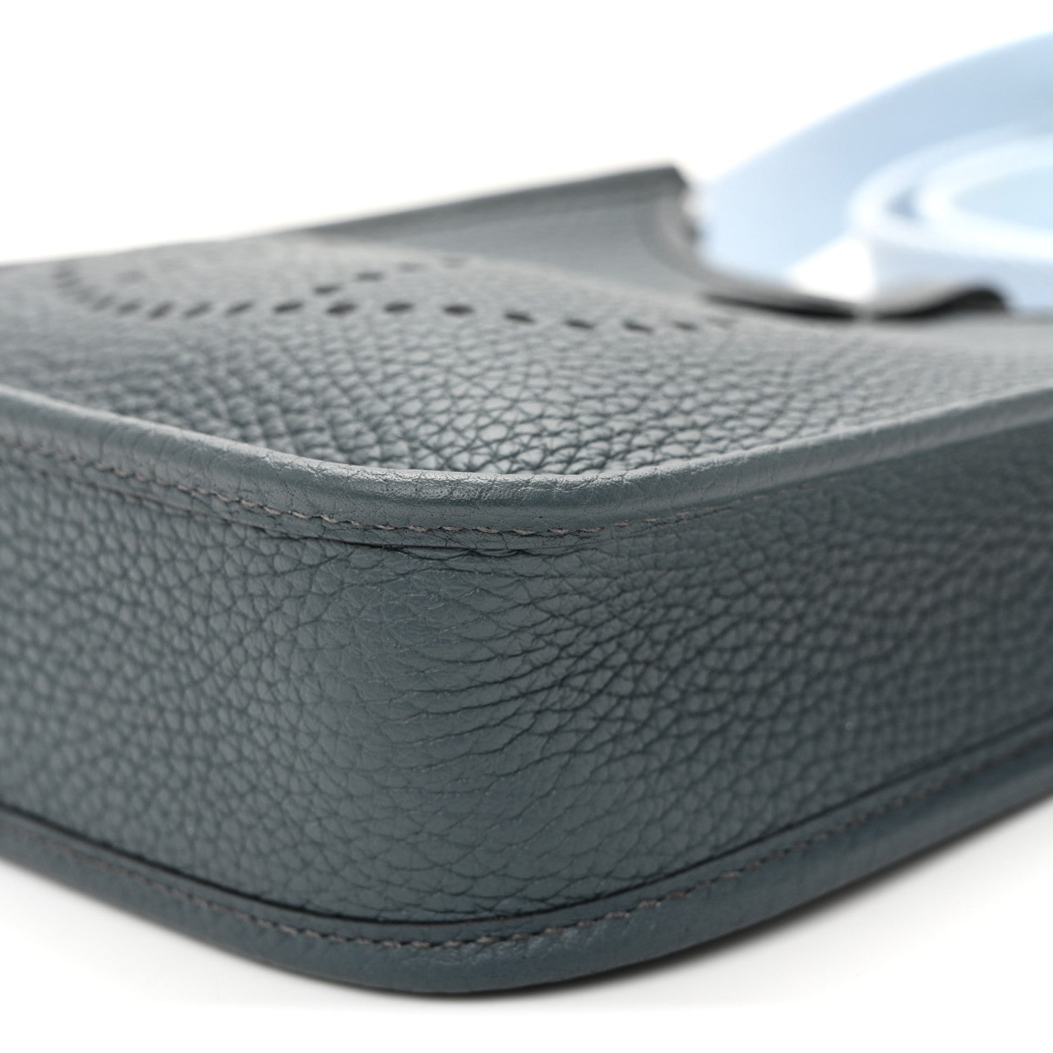 Hermes Taurillon Clemence Amazone Evelyne TPM Bleu Orage Bleu Brume 10 of 10