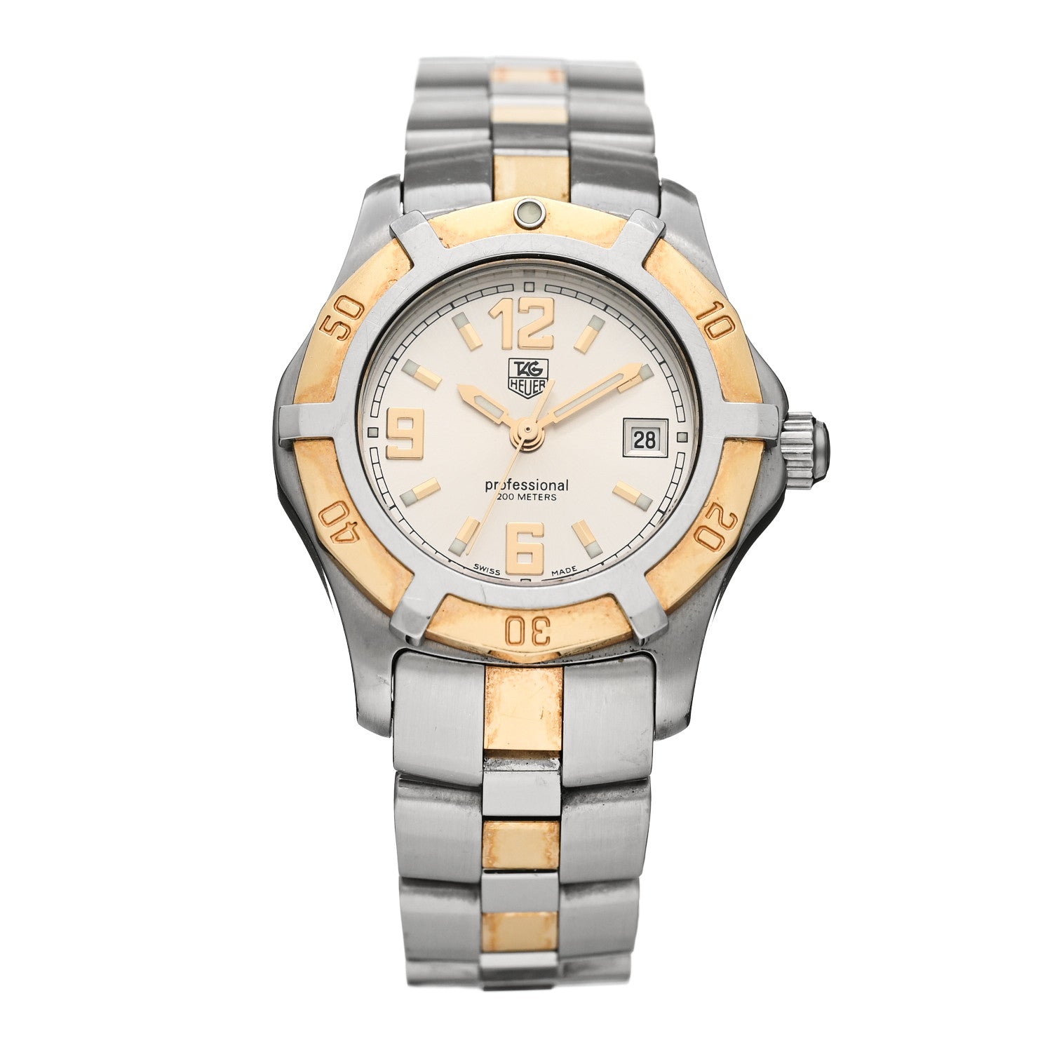 Tag Heuer Stainless Steel 28mm Professional 200M Quartz Watch Silver WN1353 1 of 4