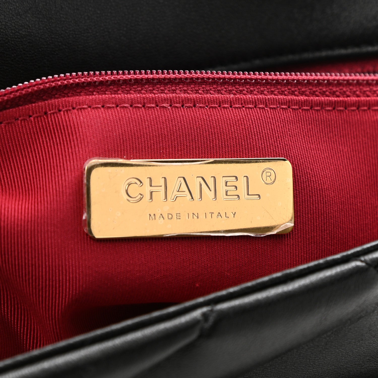 Chanel Lambskin Quilted Medium Chanel 19 Flap Black 4 of 19