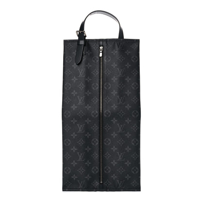 Louis Vuitton Monogram Graphite Shoe Pouch 1 of 5