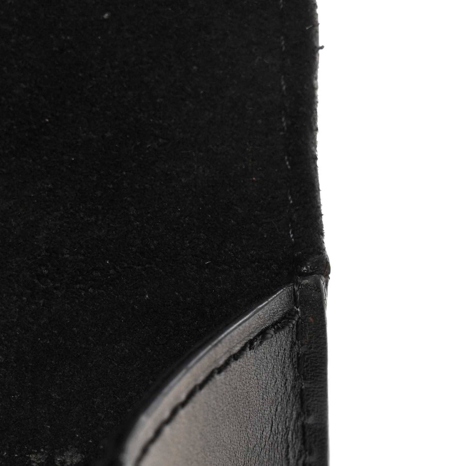 Louis Vuitton Calfskin Chain Louise MM Black 13 of 14