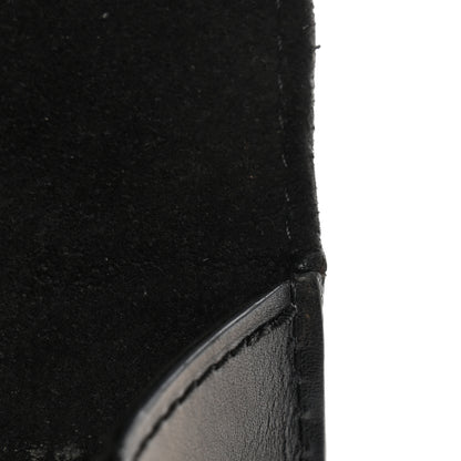 Louis Vuitton Calfskin Chain Louise MM Black 13 of 14