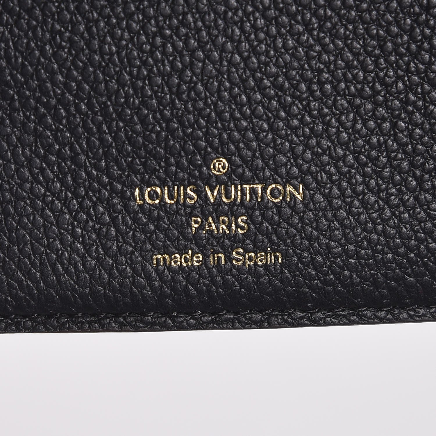 Louis Vuitton Monogram Pallas Compact Wallet Black 7 of 7