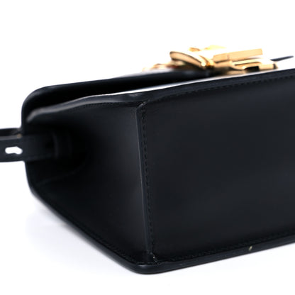 Gucci Calfskin Mini Sylvie Top Handle Bag Black 9 of 15