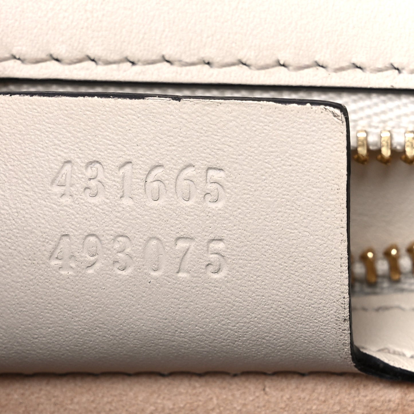 Calfskin Embroidered Medium Sylvie Top Handle Bag White