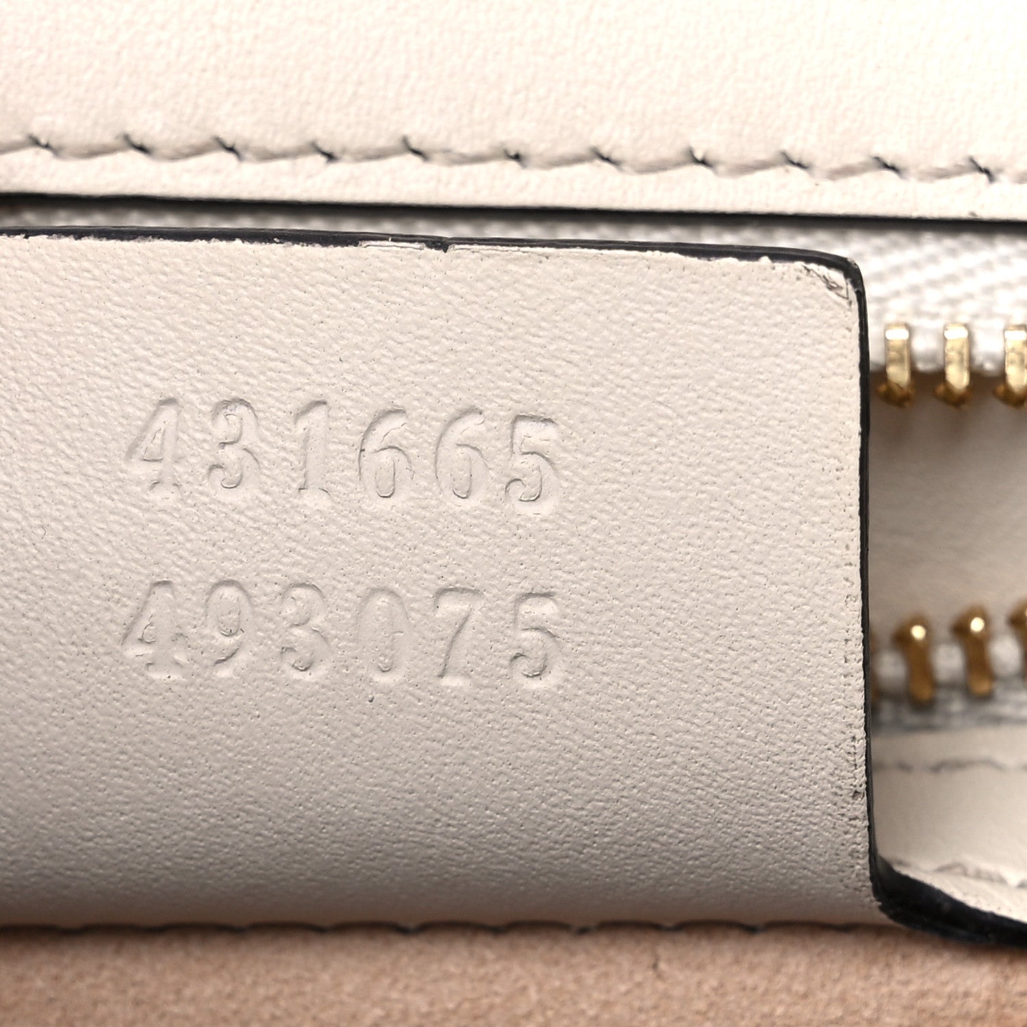 Gucci Calfskin Embroidered Medium Sylvie Top Handle Bag White 7 of 24
