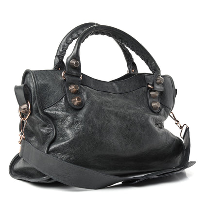 Balenciaga Agneau Giant 21 Rose Gold Hardware City Anthracite 4 of 11