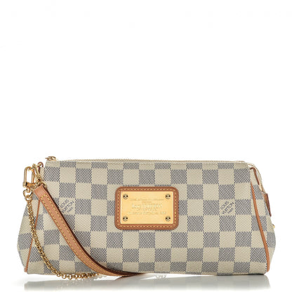 Louis Vuitton Damier Azur Eva Clutch 1 of 8