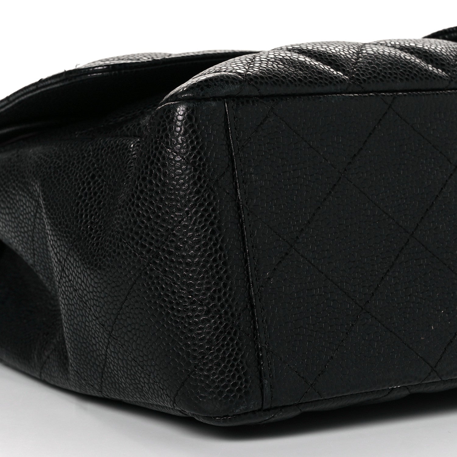 Chanel Caviar Quilted Maxi Double Flap Black 7 of 11