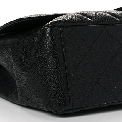 Chanel Caviar Quilted Maxi Double Flap Black 7 of 11