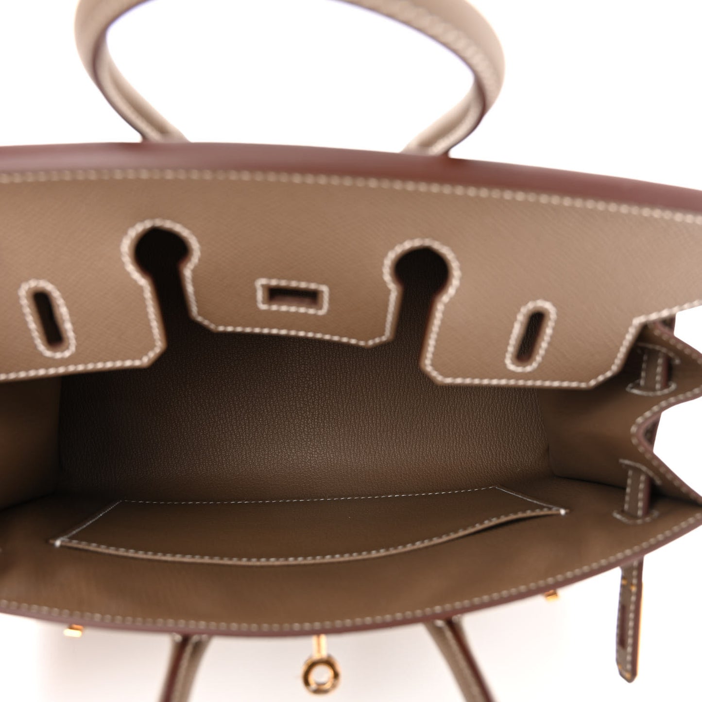 Epsom Birkin Sellier 25 Etoupe