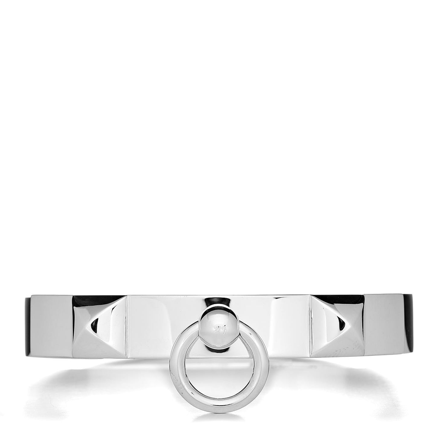 Sterling Silver PM Collier De Chien Bracelet SH