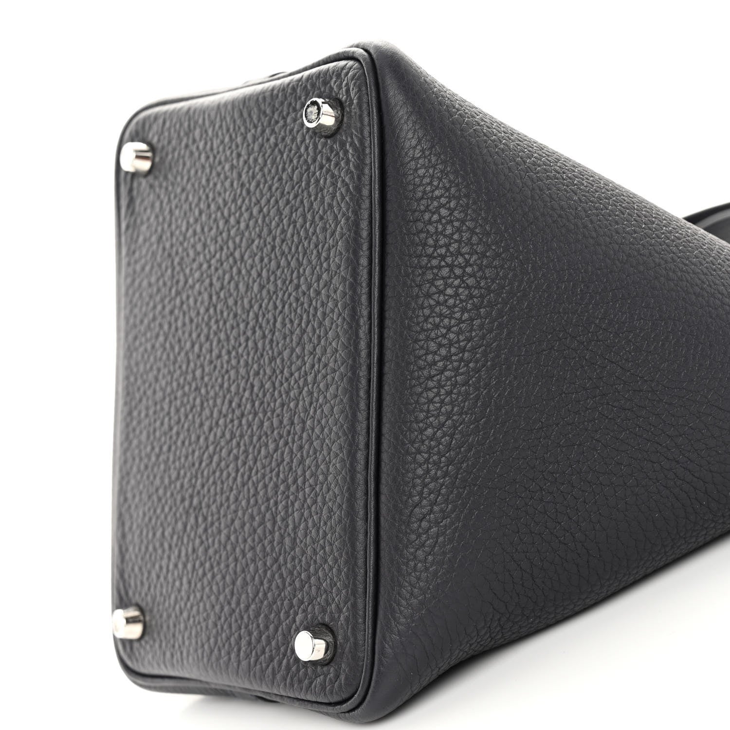 Hermes Taurillon Clemence Picotin Lock 18 PM Bleu Nuit 10 of 11