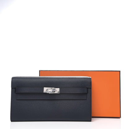 Hermes Epsom Kelly To Go Wallet Bleu Indigo 8 of 8