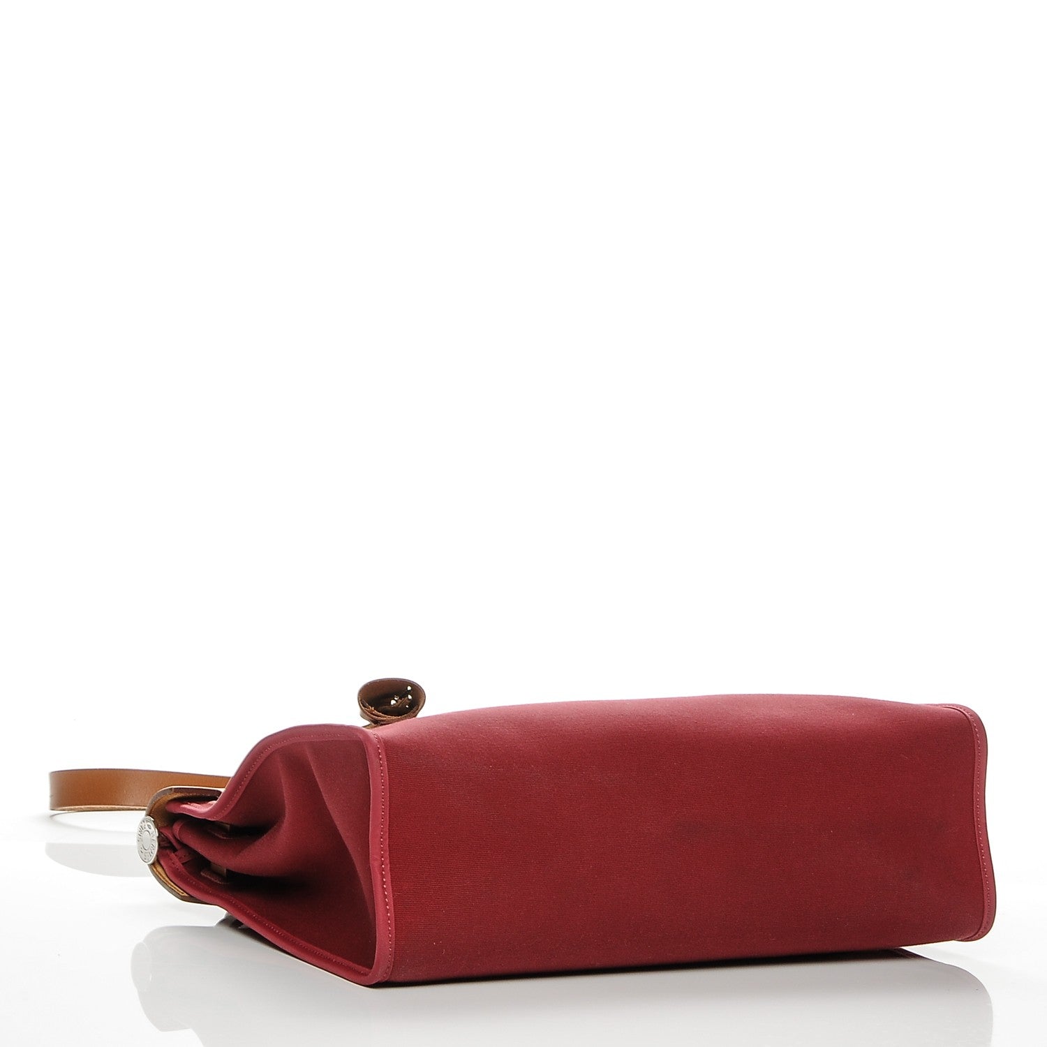 Hermes Vache Hunter Toile Herbag Zip 31 PM Rubis 4 of 9