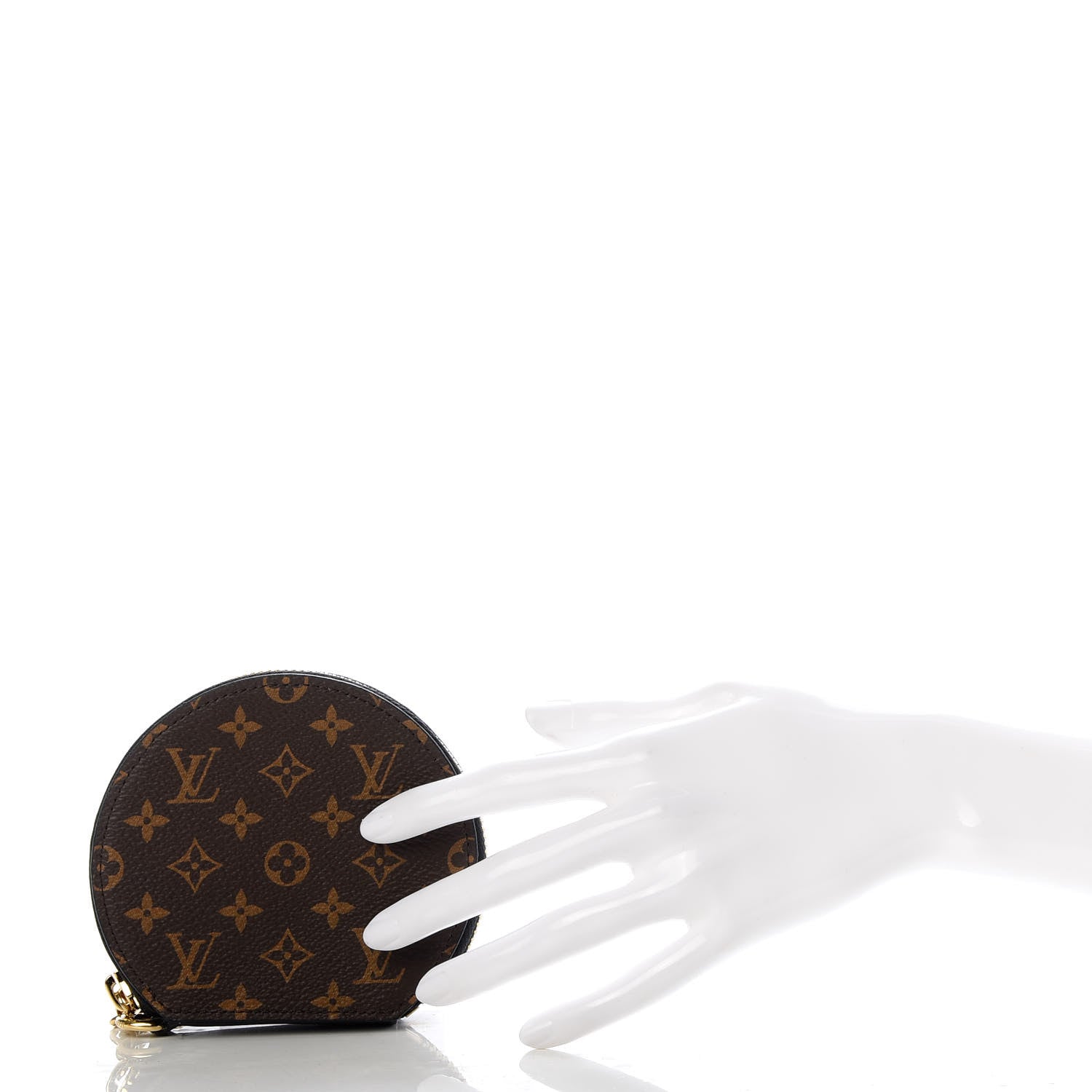 Louis Vuitton Calfskin Monogram Micro Boite Chapeau Black 2 of 7