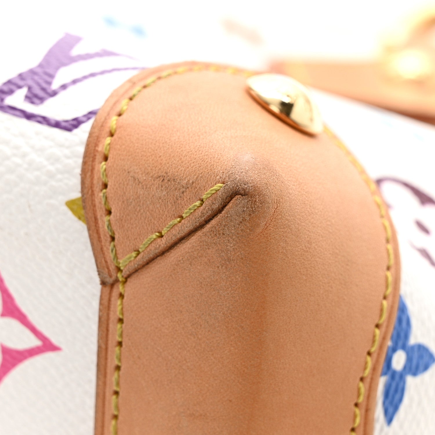 Louis Vuitton Monogram Multicolor Audra White 11 of 16