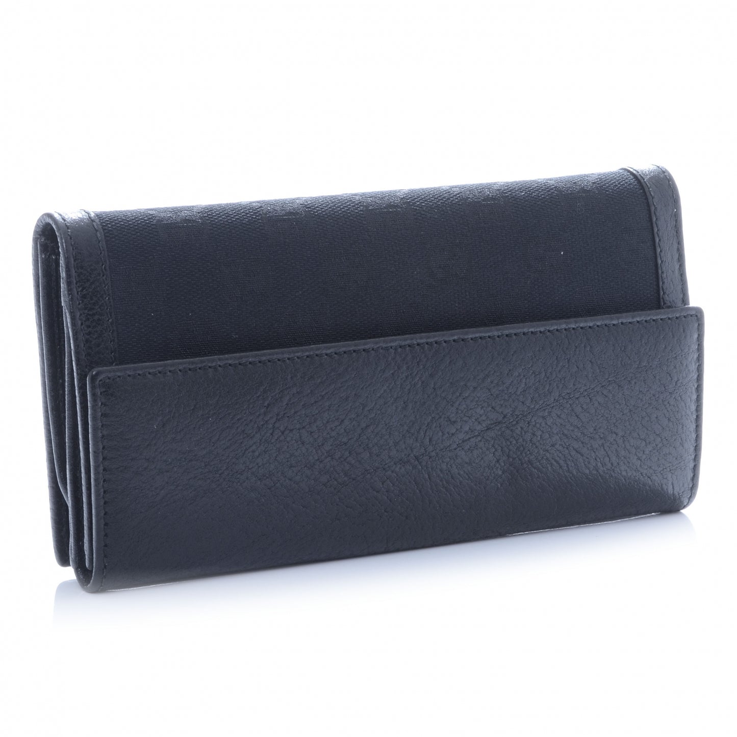 Monogram Interlocking GG Continental Wallet Black