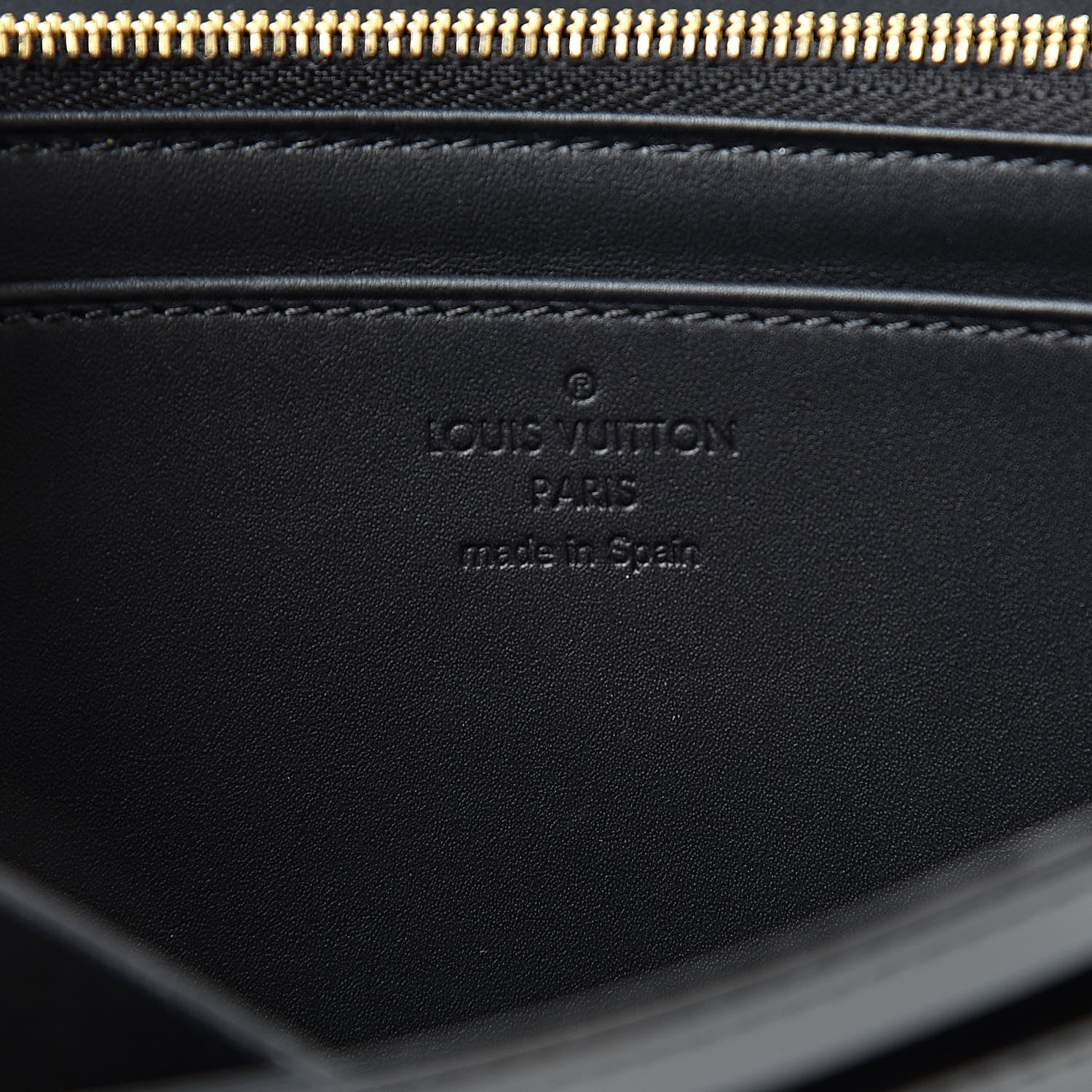 Louis Vuitton Patent Louise Wallet Black 6 of 7