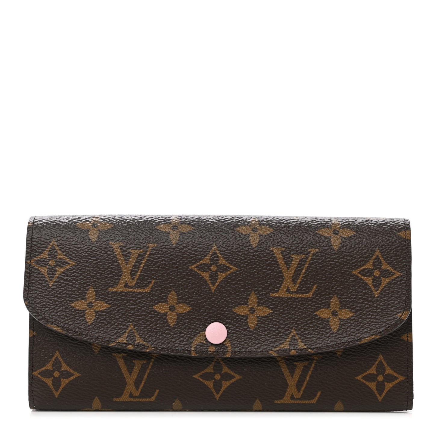 Monogram Emilie Wallet Rose Ballerine
