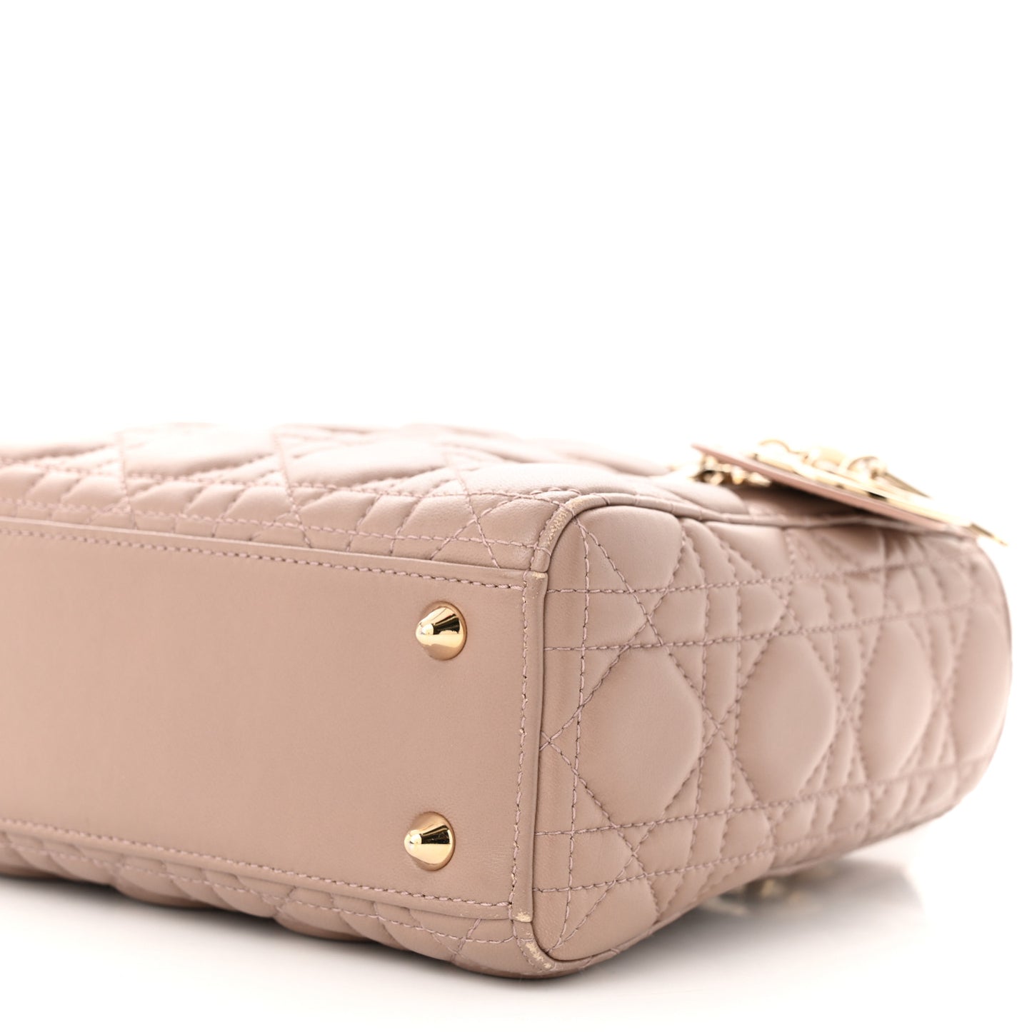 Lambskin Cannage Small Lucky Badges My Lady Dior Fard