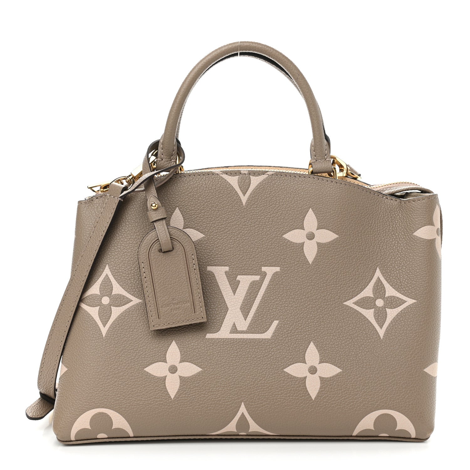 Louis Vuitton Empreinte Monogram Giant Petit Palais Tourterelle Creme 1 of 11