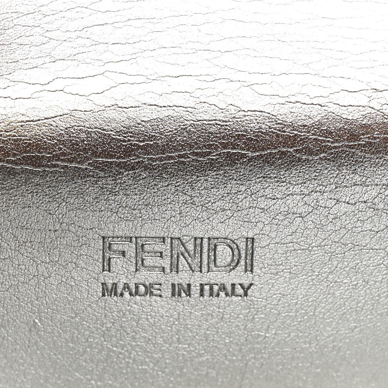 Fendi Vitello King Mini Cookie Hobo Bag Sole 6 of 11