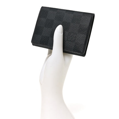 Louis Vuitton Damier Graphite Envelope Business Card Holder 2 of 6