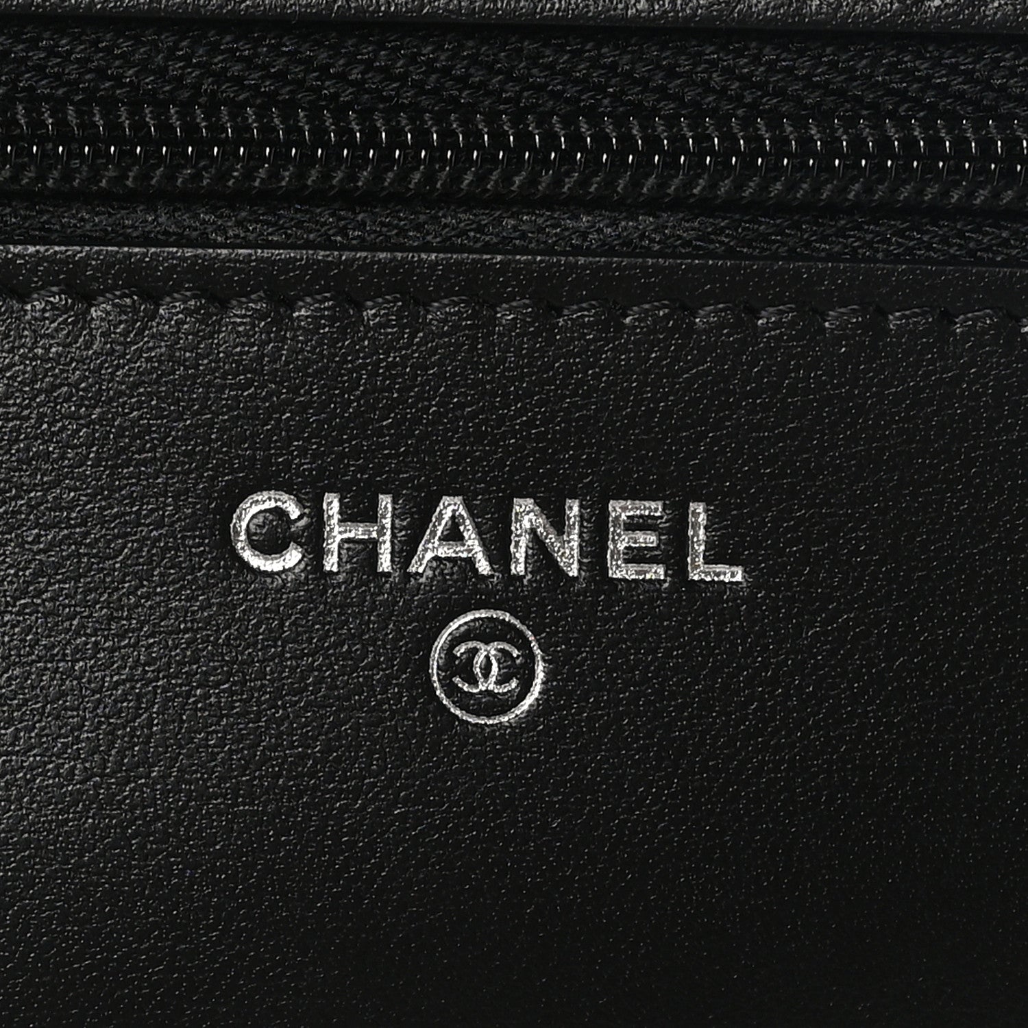 Chanel Patent Quilted Bi-Color Wallet On Chain WOC Pink Black 6 of 12