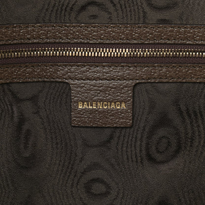 Gucci X BALENCIAGA BB Supreme Monogram Web Medium Ophidia Shopping Tote Beige New Acero 6 of 9