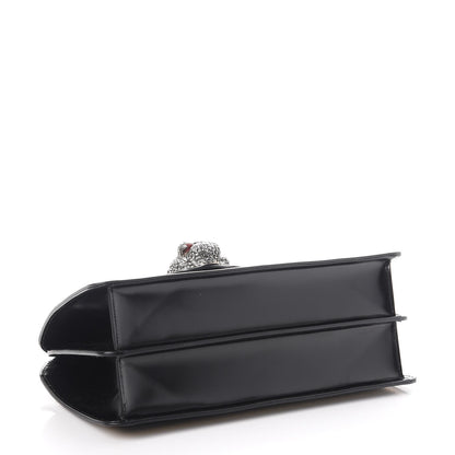 Gucci Calfskin Bamboo Medium Thiara Top Handle Bag Black 4 of 12