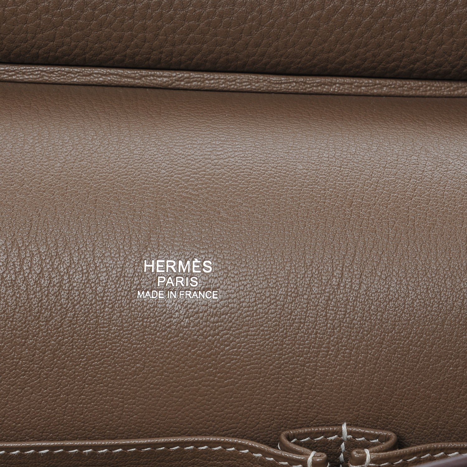 Hermes Taurillon Clemence Jypsiere 31 Etoupe 9 of 9