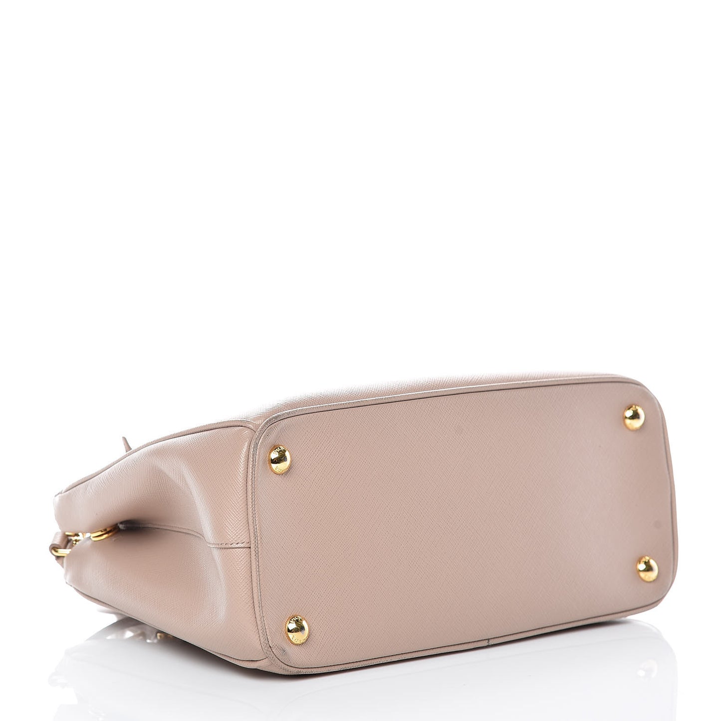 Saffiano Small Galleria Double Zip Tote Cammeo