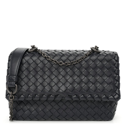 Bottega Veneta Nappa Intrecciato Baby Olimpia Shoulder Bag Tourmaline 1 of 9