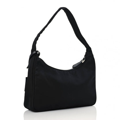 Prada Tessuto Nylon Mini Re-Edition 2000 Bag Black 3 of 14