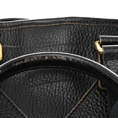 Saint Laurent Textured Calfskin Y Bag Black 14 of 16