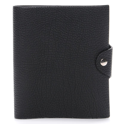 Hermes Togo Ulysse PM Notebook Cover Black 7 of 13