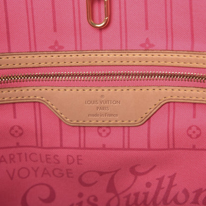 Louis Vuitton Monogram Roses Neverfull MM 6 of 11