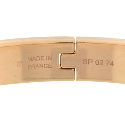 Hermes Enamel Printed Mini Clic Kelly Bracelet PM 4 of 5