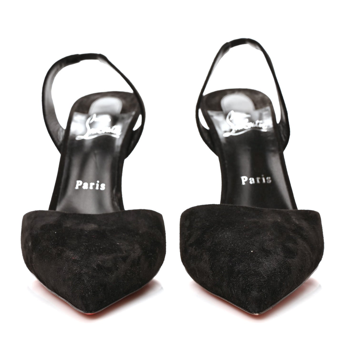 Veau Velours Astrid Sling 100 Pumps 40 Black