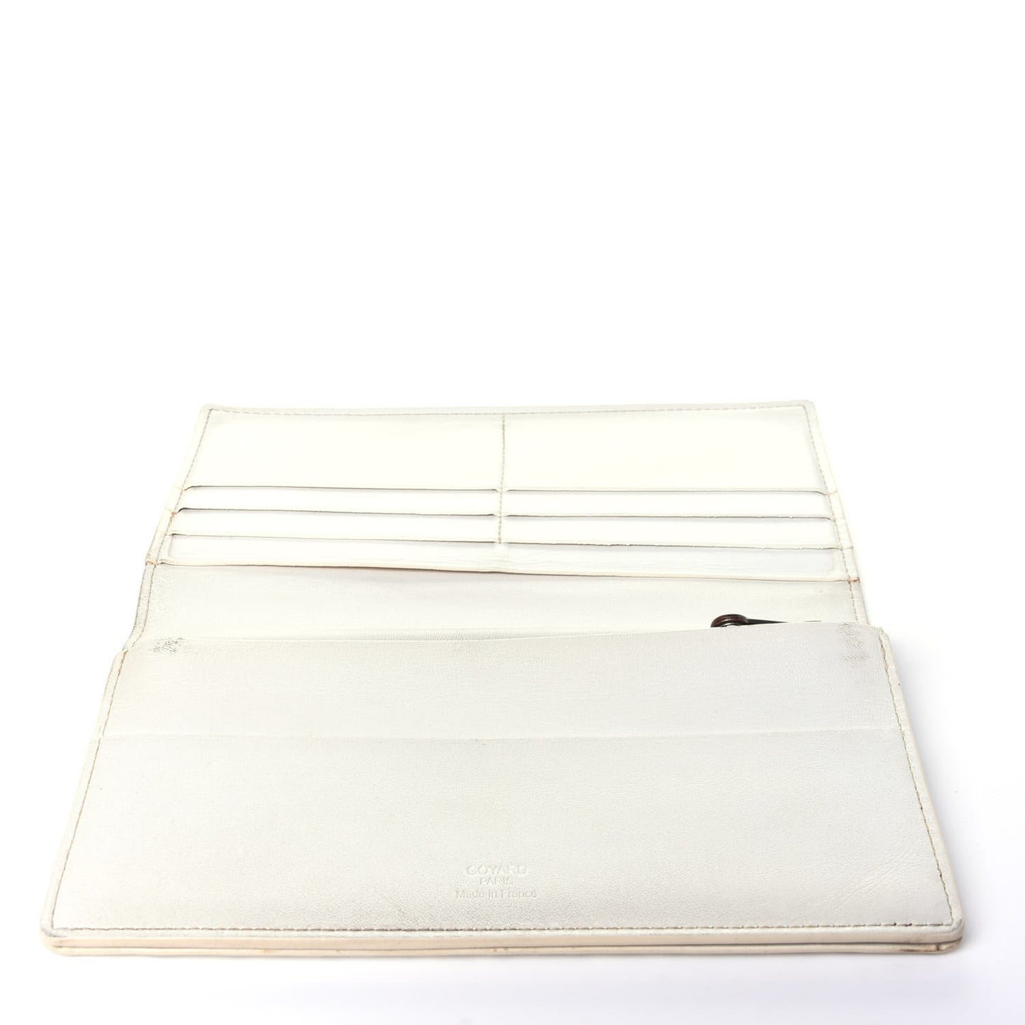 Goyardine Richelieu Wallet White