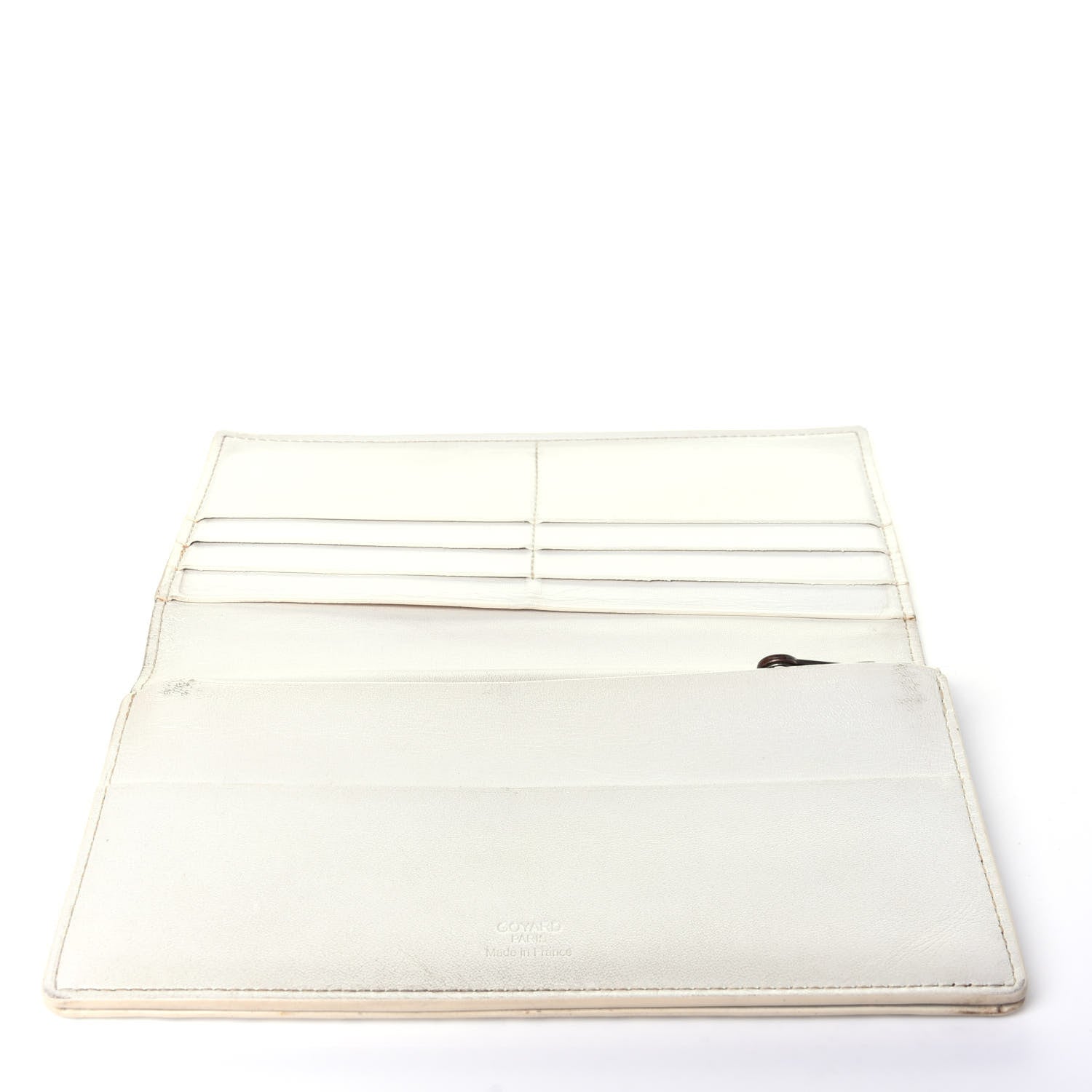 Goyard Goyardine Richelieu Wallet White 10 of 12