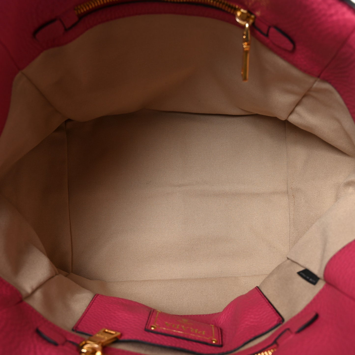 Vitello Daino Shopping Tote Peonia