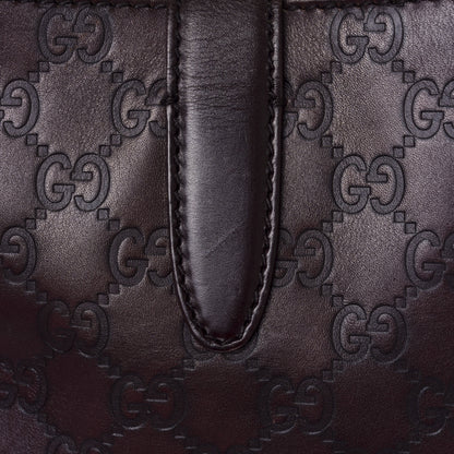 Gucci Guccissima Small Jackie O Hobo Chocolate 9 of 10