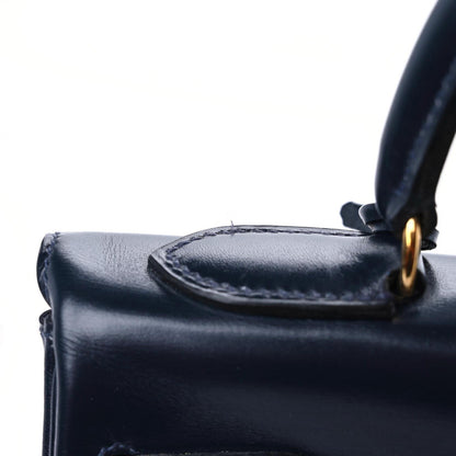 Hermes Box Kelly Retourne 32 Indigo 21 of 21