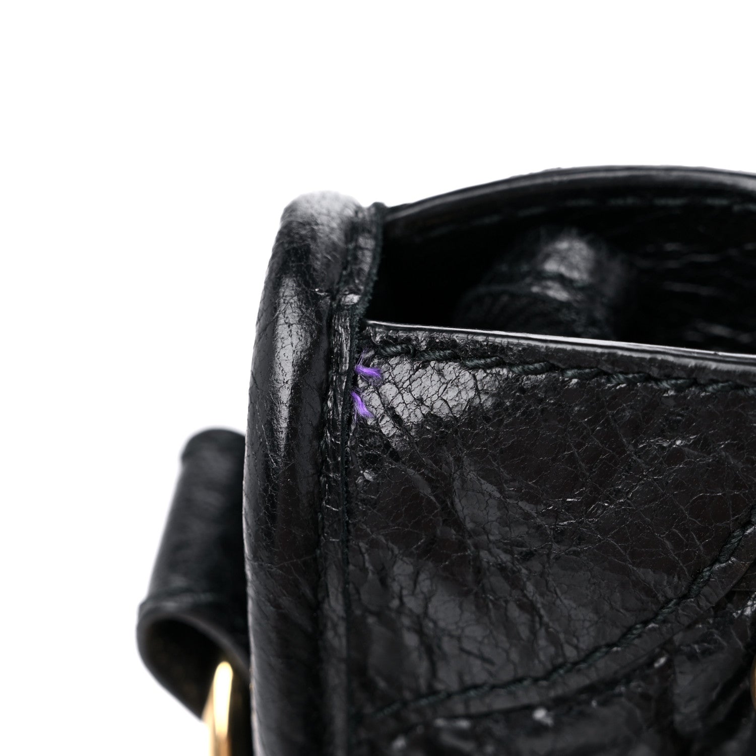 Balenciaga Agneau Giant 12 Gold Hardware Mini City Black 13 of 13