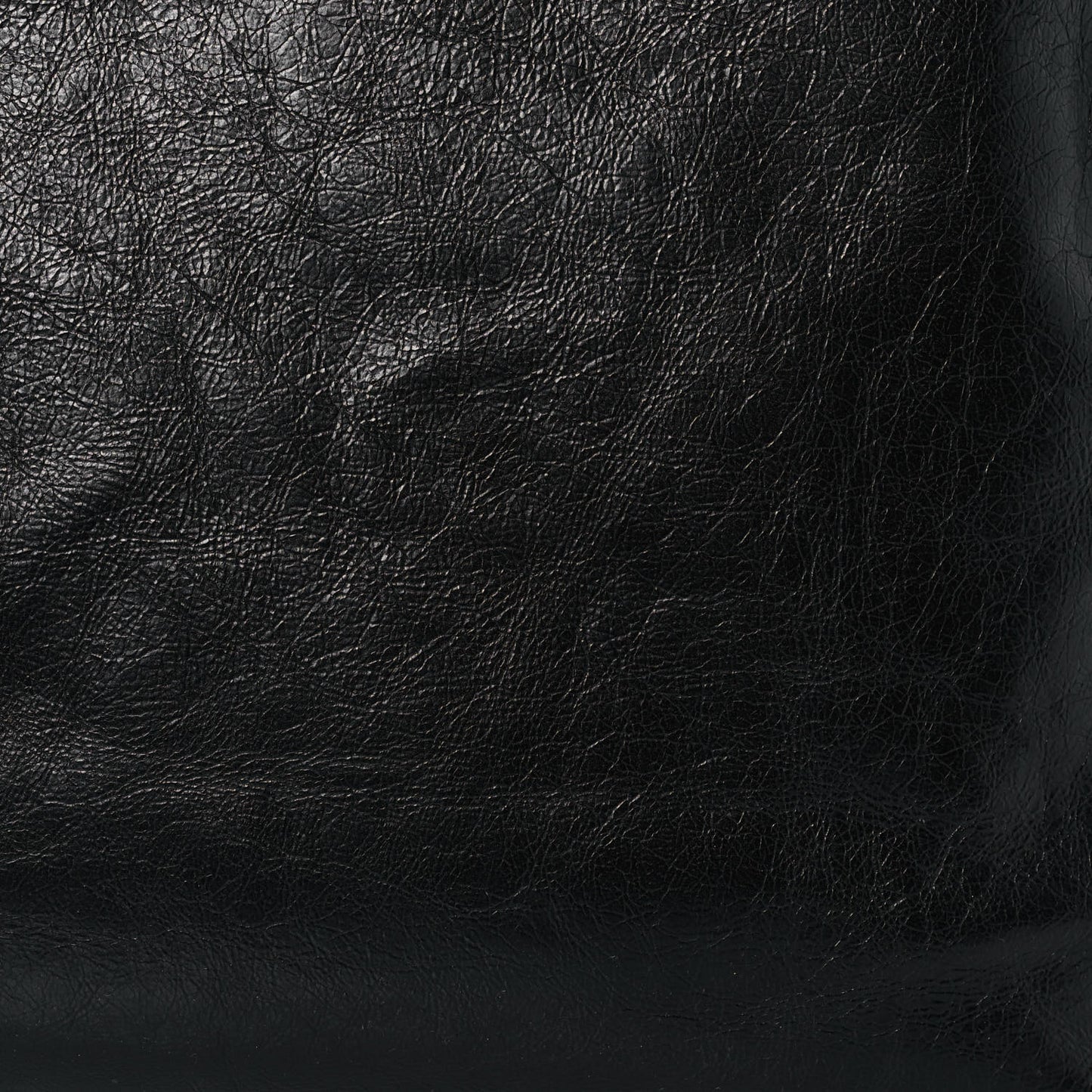 Fluffy Calfskin Morpheus Tote Bag Black